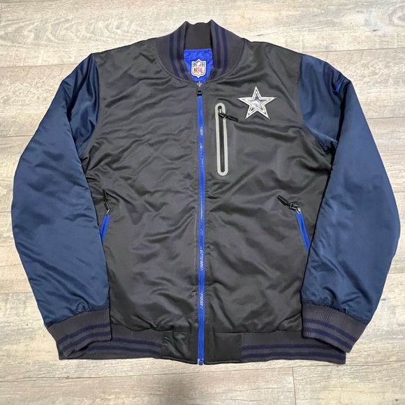 Nike Dallas Cowboys Sideline Destroyer Reversible Performance Jacket Size XL - Picture 3 of 13
